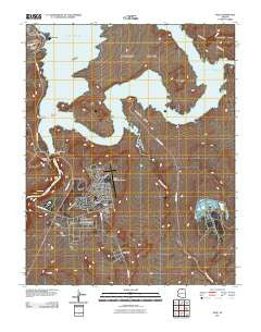 Page Arizona Historical topographic map, 1:24000 scale, 7.5 X 7.5 Minute, Year 2011