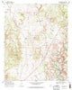 Page Springs Arizona Historical topographic map, 1:24000 scale, 7.5 X 7.5 Minute, Year 1969