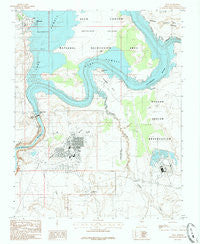 Page Arizona Historical topographic map, 1:24000 scale, 7.5 X 7.5 Minute, Year 1985