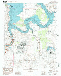 Page Arizona Historical topographic map, 1:24000 scale, 7.5 X 7.5 Minute, Year 1985