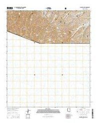 Pajarito Peak Arizona Current topographic map, 1:24000 scale, 7.5 X 7.5 Minute, Year 2014