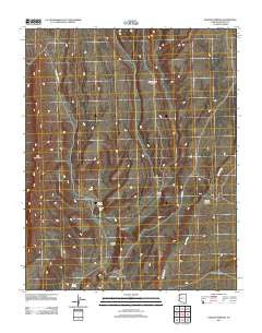 Pakoon Springs Arizona Historical topographic map, 1:24000 scale, 7.5 X 7.5 Minute, Year 2011