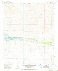 Palmerita Ranch Arizona Historical topographic map, 1:24000 scale, 7.5 X 7.5 Minute, Year 1967