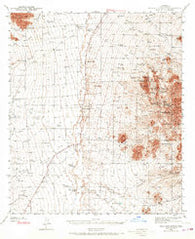 Palo Alto Ranch Arizona Historical topographic map, 1:62500 scale, 15 X 15 Minute, Year 1940