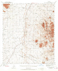 Palo Alto Ranch Arizona Historical topographic map, 1:62500 scale, 15 X 15 Minute, Year 1940