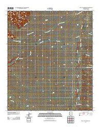 Palo Alto Ranch Arizona Historical topographic map, 1:24000 scale, 7.5 X 7.5 Minute, Year 2011