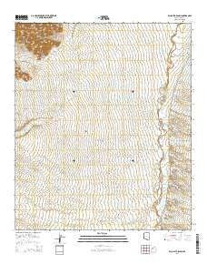 Palo Alto Ranch Arizona Current topographic map, 1:24000 scale, 7.5 X 7.5 Minute, Year 2014