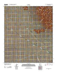 Palo Verde Camp Arizona Historical topographic map, 1:24000 scale, 7.5 X 7.5 Minute, Year 2011