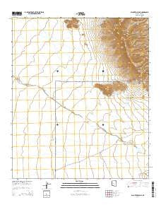 Palo Verde Camp Arizona Current topographic map, 1:24000 scale, 7.5 X 7.5 Minute, Year 2014