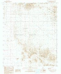 Palomas Mountains SW Arizona Historical topographic map, 1:24000 scale, 7.5 X 7.5 Minute, Year 1990
