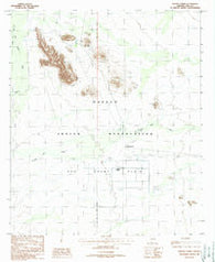 Papago Farms Arizona Historical topographic map, 1:24000 scale, 7.5 X 7.5 Minute, Year 1988