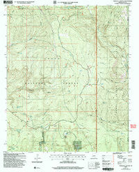 Parallel Canyon Arizona Historical topographic map, 1:24000 scale, 7.5 X 7.5 Minute, Year 2004