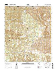 Parallel Canyon Arizona Current topographic map, 1:24000 scale, 7.5 X 7.5 Minute, Year 2014