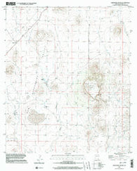 Paramore Crater Arizona Historical topographic map, 1:24000 scale, 7.5 X 7.5 Minute, Year 1996