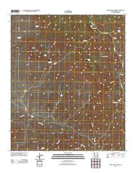 Park Creek Cabins Arizona Historical topographic map, 1:24000 scale, 7.5 X 7.5 Minute, Year 2011