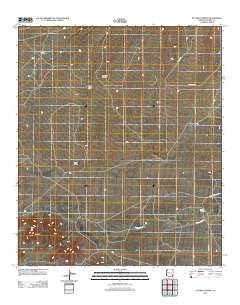 Pat Hills North Arizona Historical topographic map, 1:24000 scale, 7.5 X 7.5 Minute, Year 2011
