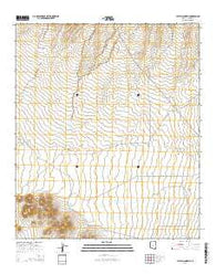 Pat Hills North Arizona Current topographic map, 1:24000 scale, 7.5 X 7.5 Minute, Year 2014