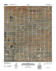 Pat Hills South Arizona Historical topographic map, 1:24000 scale, 7.5 X 7.5 Minute, Year 2011