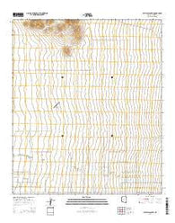 Pat Hills South Arizona Current topographic map, 1:24000 scale, 7.5 X 7.5 Minute, Year 2014