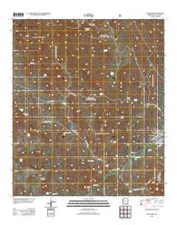 Patagonia Arizona Historical topographic map, 1:24000 scale, 7.5 X 7.5 Minute, Year 2012