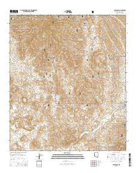 Patagonia Arizona Current topographic map, 1:24000 scale, 7.5 X 7.5 Minute, Year 2014