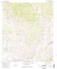 Patagonia Arizona Historical topographic map, 1:24000 scale, 7.5 X 7.5 Minute, Year 1981