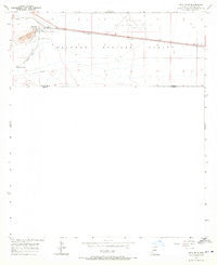 Paul Spur Arizona Historical topographic map, 1:24000 scale, 7.5 X 7.5 Minute, Year 1957