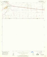 Paul Spur Arizona Historical topographic map, 1:24000 scale, 7.5 X 7.5 Minute, Year 1957