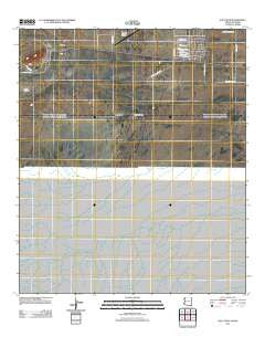 Paul Spur Arizona Historical topographic map, 1:24000 scale, 7.5 X 7.5 Minute, Year 2011