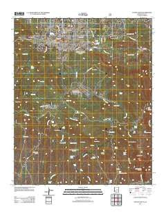 Payson South Arizona Historical topographic map, 1:24000 scale, 7.5 X 7.5 Minute, Year 2011
