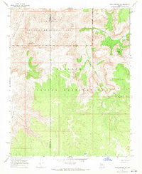 Peach Springs NE Arizona Historical topographic map, 1:24000 scale, 7.5 X 7.5 Minute, Year 1967