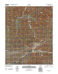 Peach Springs Arizona Historical topographic map, 1:24000 scale, 7.5 X 7.5 Minute, Year 2011