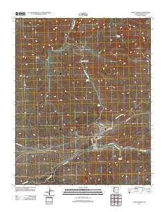Peach Springs Arizona Historical topographic map, 1:24000 scale, 7.5 X 7.5 Minute, Year 2011