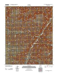 Peach Springs Canyon Arizona Historical topographic map, 1:24000 scale, 7.5 X 7.5 Minute, Year 2011