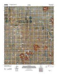 Pearce Arizona Historical topographic map, 1:24000 scale, 7.5 X 7.5 Minute, Year 2011