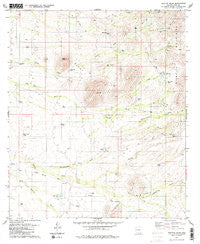 Penitas Hills Arizona Historical topographic map, 1:24000 scale, 7.5 X 7.5 Minute, Year 1979