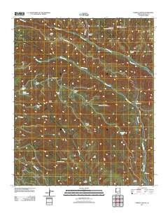 Pepper Canyon Arizona Historical topographic map, 1:24000 scale, 7.5 X 7.5 Minute, Year 2011