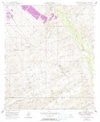 Peppersauce Wash Arizona Historical topographic map, 1:24000 scale, 7.5 X 7.5 Minute, Year 1948