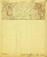 Perilla Arizona Historical topographic map, 1:125000 scale, 30 X 30 Minute, Year 1919
