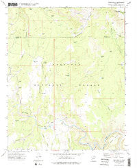 Perkinsville Arizona Historical topographic map, 1:24000 scale, 7.5 X 7.5 Minute, Year 1973