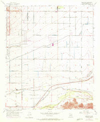 Perryville Arizona Historical topographic map, 1:24000 scale, 7.5 X 7.5 Minute, Year 1957