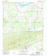 Perryville Arizona Historical topographic map, 1:24000 scale, 7.5 X 7.5 Minute, Year 1989