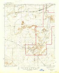 Petrified Forest Arizona Historical topographic map, 1:62500 scale, 15 X 15 Minute, Year 1912