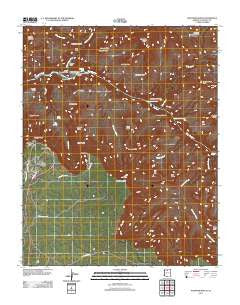 Phantom Ranch Arizona Historical topographic map, 1:24000 scale, 7.5 X 7.5 Minute, Year 2011