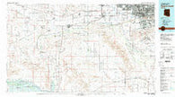 Phoenix South Arizona Historical topographic map, 1:100000 scale, 30 X 60 Minute, Year 1981