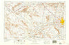 Phoenix Arizona Historical topographic map, 1:250000 scale, 1 X 2 Degree, Year 1958