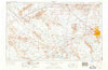 Phoenix Arizona Historical topographic map, 1:250000 scale, 1 X 2 Degree, Year 1954