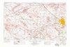 Phoenix Arizona Historical topographic map, 1:250000 scale, 1 X 2 Degree, Year 1969