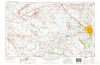 Phoenix Arizona Historical topographic map, 1:250000 scale, 1 X 2 Degree, Year 1954