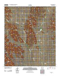 Pia Oik Arizona Historical topographic map, 1:24000 scale, 7.5 X 7.5 Minute, Year 2011